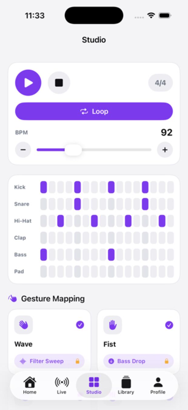 GEB studio mode
